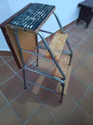 Taburete Escalera 4 Peldaños