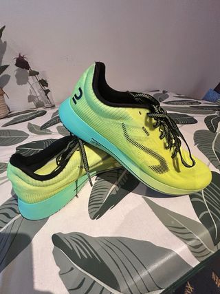 Zapatillas Kip KD800 Verde y Amarillo