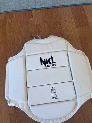 Pack Protección Karate Azul WKF