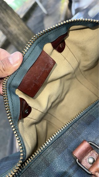 Borsa Ralph Lauren anni 90 tartan