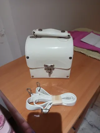 Bolso vintage blanco