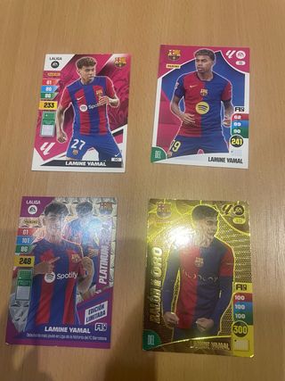Cromos Lamine Yamal Panini LaLiga