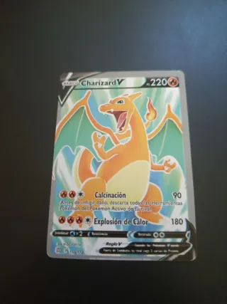 Carta Pokémon Charizard V 153/172