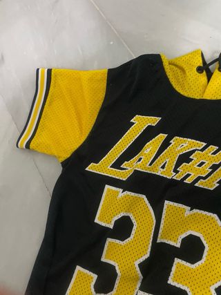Sudadera Lakers 33 Manga Corta Talla S