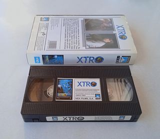Película VHS Xtro Terror
