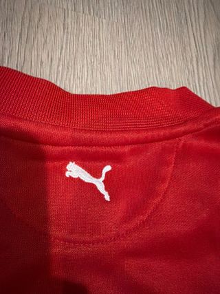 Camiseta Puma Talla S Roja Ligera Vintage