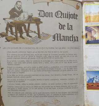 Álbum Don Quijote de la Mancha (Incompleto) 1978