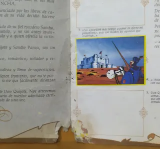 Álbum Don Quijote de la Mancha (Incompleto) 1978