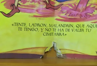 Álbum Don Quijote de la Mancha (Incompleto) 1978