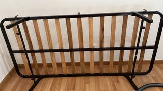 Somier 90x1,90 patas plegables y ruedas