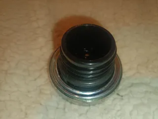 Tapón custom cromado