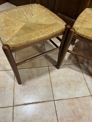 3 Sillas de Haya y Anea 40 € unid