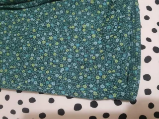 Camiseta palabra de honor BSK floral Talla S