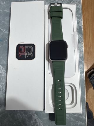 Apple Watch SE 3ª Gen Plata y Verde de 44mm