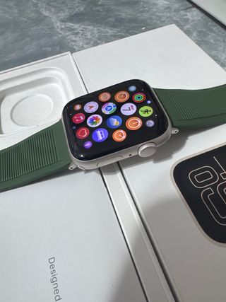 Apple Watch SE 3ª Gen Plata y Verde de 44mm