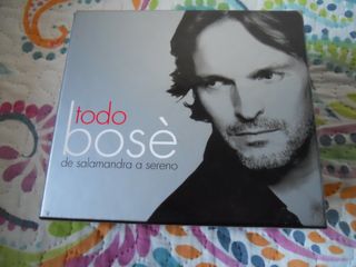 LOTE 16 LIBRO-CD MIGUEL BOSÉ + BOX TODO BOSÈ