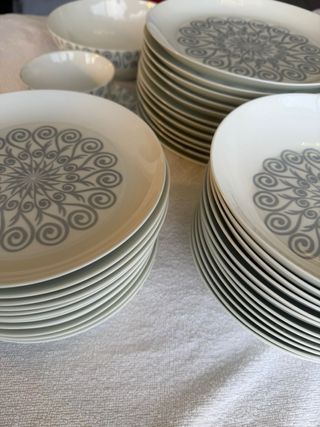 Vajilla porcelana Bidasoa 40 piezas completa diseñ