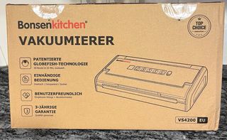 Sellador de vacío Bonsenkitchen Acero Inoxidable