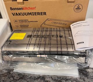 Sellador de vacío Bonsenkitchen Acero Inoxidable