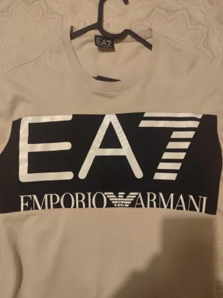 Sudadera Emporio Armani EA7 Beige Talla L