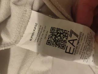 Sudadera Emporio Armani EA7 Beige Talla L