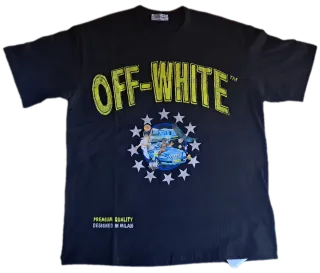 T-shirt Off-White Nera Taglia M Stars Tee