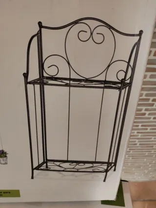 Estantería de jardín plegable