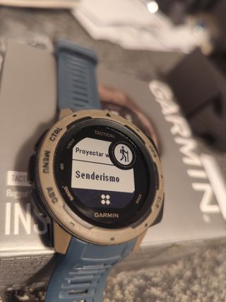 Reloj Garmin Instinct Tactical Beige/Azul