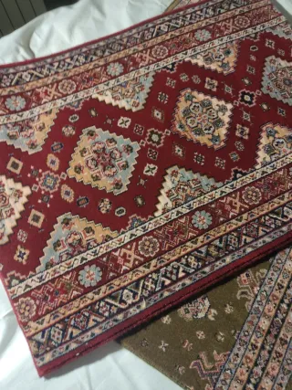 2 Tappeti in Lana Belga 90x67