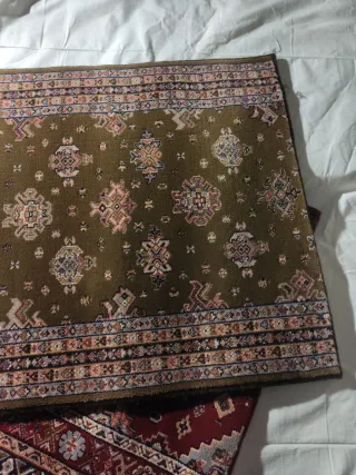 2 Tappeti in Lana Belga 90x67