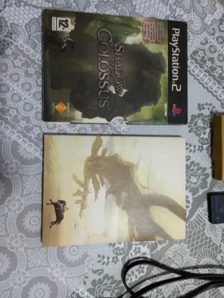 Ps2 Fat + Convertidor AV + Shadow of the Colossus