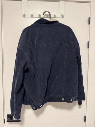 Chaqueta de pana forrada de borreguito