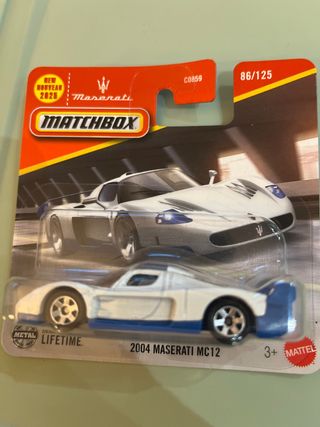 Matchbox 2004 Maserati MC12 86/125