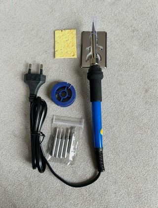 Soldador estaño + accesorios NUEVO