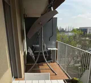 Balanza de jardín 3 plazas