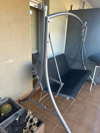 Balanza de jardín 3 plazas