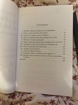 De los héroes de la mitología; Del antiguo Egipto;