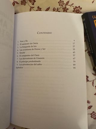 De los héroes de la mitología; Del antiguo Egipto;