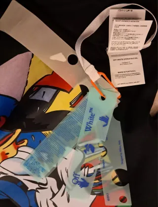 T-shirt Off-White Donald Duck Nera Taglia L