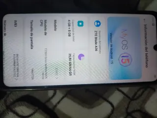 Móvil ZTE 64 GB