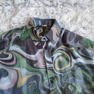 Camisa Stradivarius Talla S Oversize