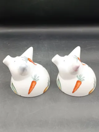 Salero y pimentero Villeroy Boch cerditos