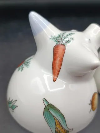 Salero y pimentero Villeroy Boch cerditos