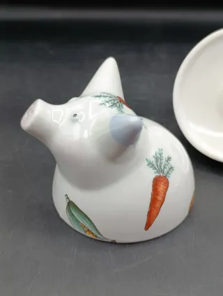 Salero y pimentero Villeroy Boch cerditos