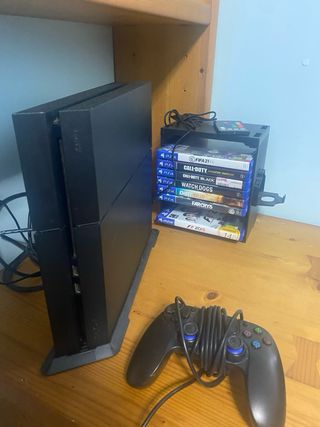 PS4 1TB Negra + Mando + Juegos