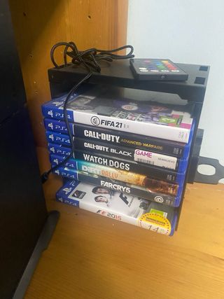 PS4 1TB Negra + Mando + Juegos