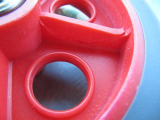 8 Ruedas de goma para carritos