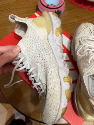 Scarpe Nike React Vision Beige/Bianco