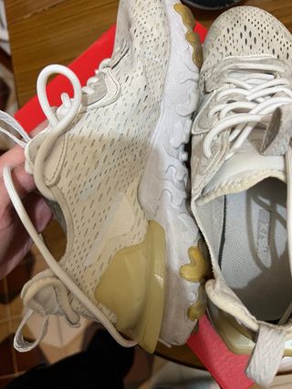 Scarpe Nike React Vision Beige/Bianco