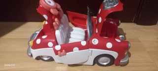 Muñeca I Love Minnie con Coche